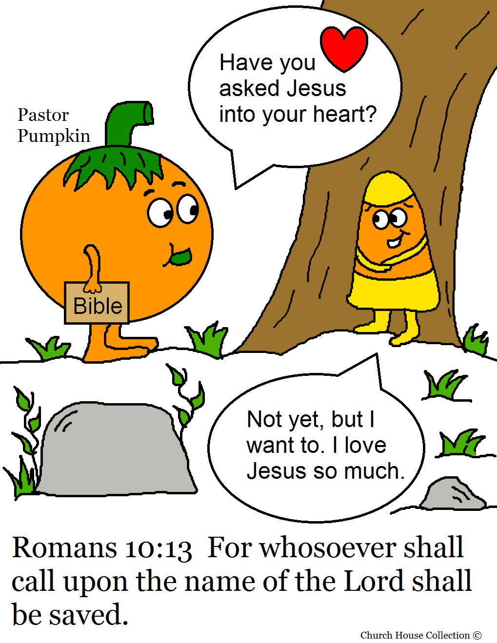 Pastor Pumpkin And Candy Corn Coloring Page